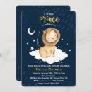 Search for prince baby shower invitations jungle