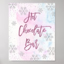 Search for hot chocolate bar signs Glitter