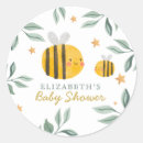 Search for bee baby shower stickers Parents to bee