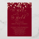 Search for to have and to hold wedding invitations Unique
