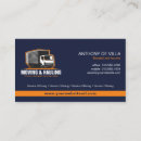 Search for moving company business cards Hauling