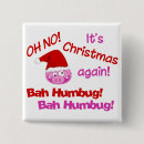 Search for bah humbug buttons Humor
