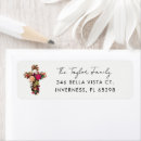 Search for christian return address labels Floral