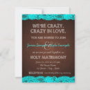 Search for turquoise and brown wedding invitations Rustic