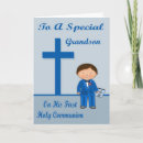 Search for first holy communion congratulations cards Boy