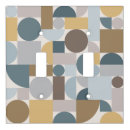Search for mid century modern light switch covers Geometric