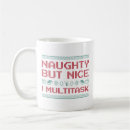 Search for naughty or nice mugs Humor