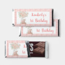 Search for teddy bear birthday favors Pink