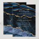 Search for gemstone wedding invitations Marble