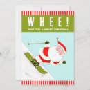 Search for funny skiing christmas cards Skier