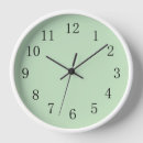 Search for mint green clocks Simple