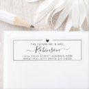 Search for future mr and mrs return address labels Elegant