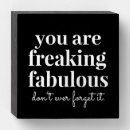 Search for motivational plaques Typography