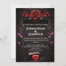 Search for vampire wedding invitations Bats