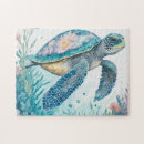 Search for sea turtles puzzles Marine
