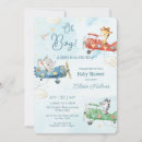 Search for vintage airplane invitations Mother to be