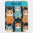 Search for llama baby blankets Blue
