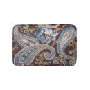 Search for blue brown bath mats Floral