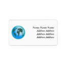 Search for world map return address labels Global