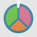 Search for peace sign ornaments Retro