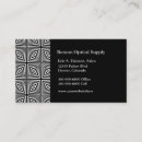 Search for illusion business cards Black and white