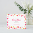 Search for strawberry thank you cards Flat