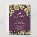 Search for purple 50th birthday invitations Shhh its a surprise