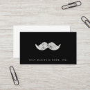 Search for mustache business cards Vintage