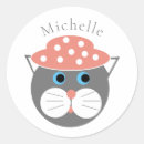 Search for cat name stickers Unique