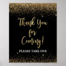 Search for thank you for coming signs Please take one