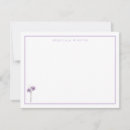 Search for purple note cards Floral