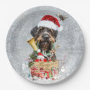 Search for dog christmas plates Snow
