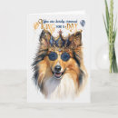 Search for sheltie birthday cards Dogs