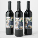 Search for navy blue wine labels Modern