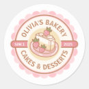 Search for cake logo stickers Sweet desserts