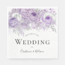 Search for purple wedding napkins Elegant