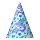 Search for purple paper party hats Mermaid