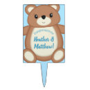 Search for teddy bear cake toppers Blue