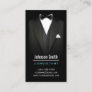 Search for suit business cards tuxedo