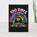 Search for special education teacher cards 100 days of school
