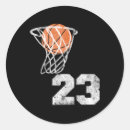 Search for jersey number stickers Hoops