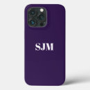 Search for purple iphone cases Initials