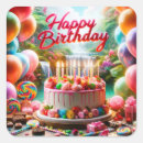 Search for happy birthday cake stickers Celebration