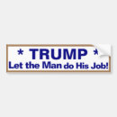 Search for trump bumper stickers political