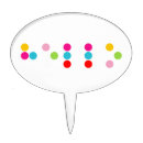 Search for letter cake toppers Text