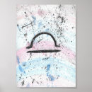 Search for libra posters Watercolor