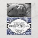 Search for cowboy birth announcement cards Blue