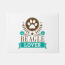 Search for beagle doormats Funny dog