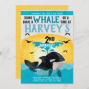 Search for orca whale party invitations Under the sea