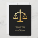 Search for lawyer thank you cards Scales of justice